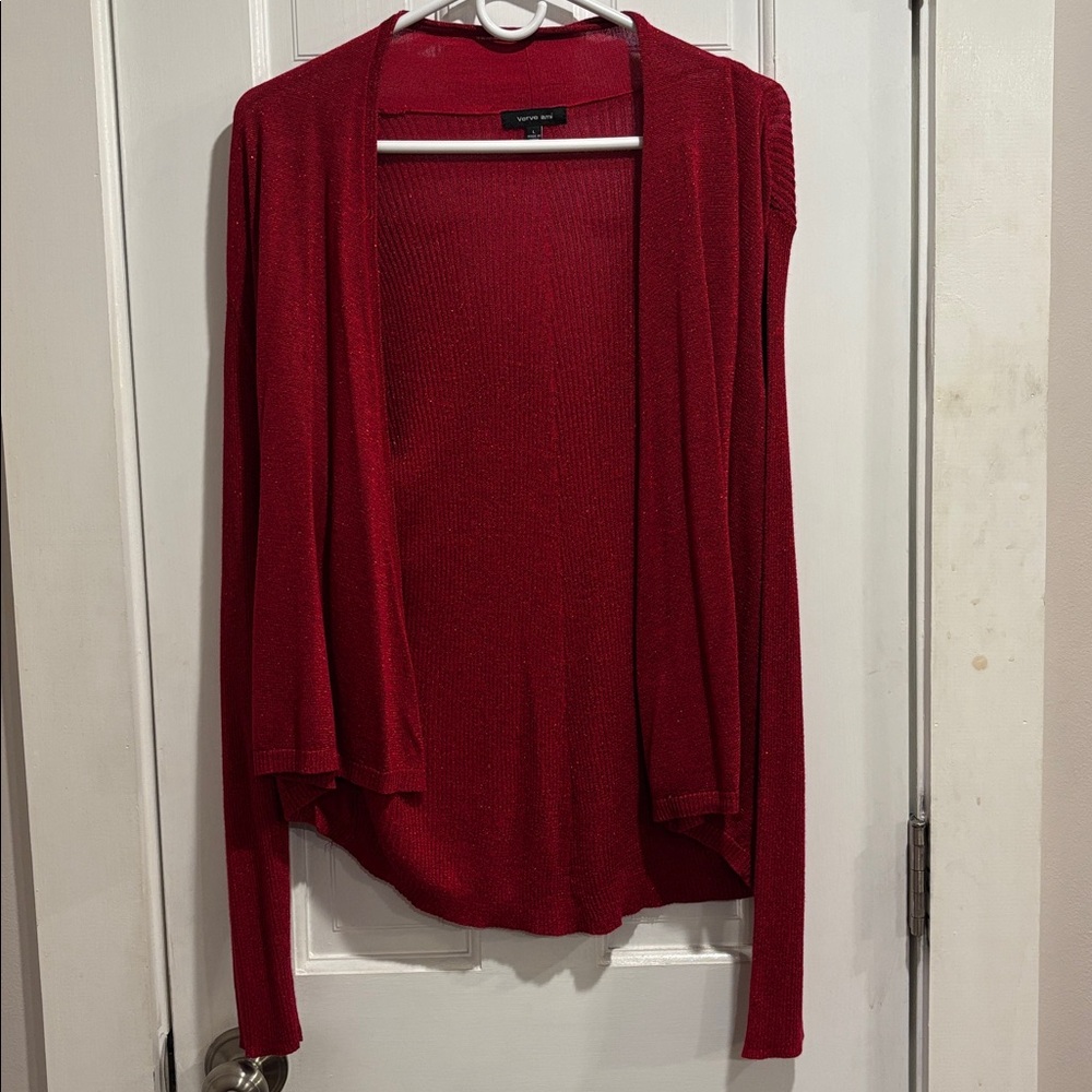Verve Ami Vibrant Red cardigan